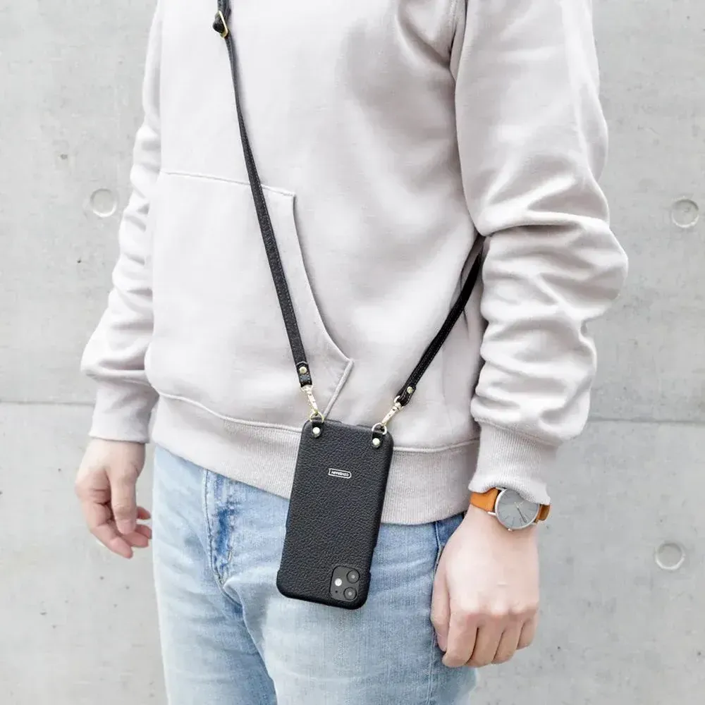 Leather goods - Elegant Leather Adria Case|32 Colors |Hand-free Carry Option - COVERARY