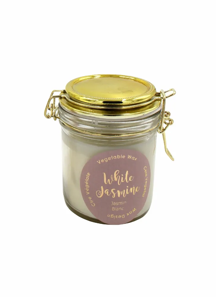 Candles - Golden top Christmas glass scented candle size M - WAX DESIGN - BARCELONA