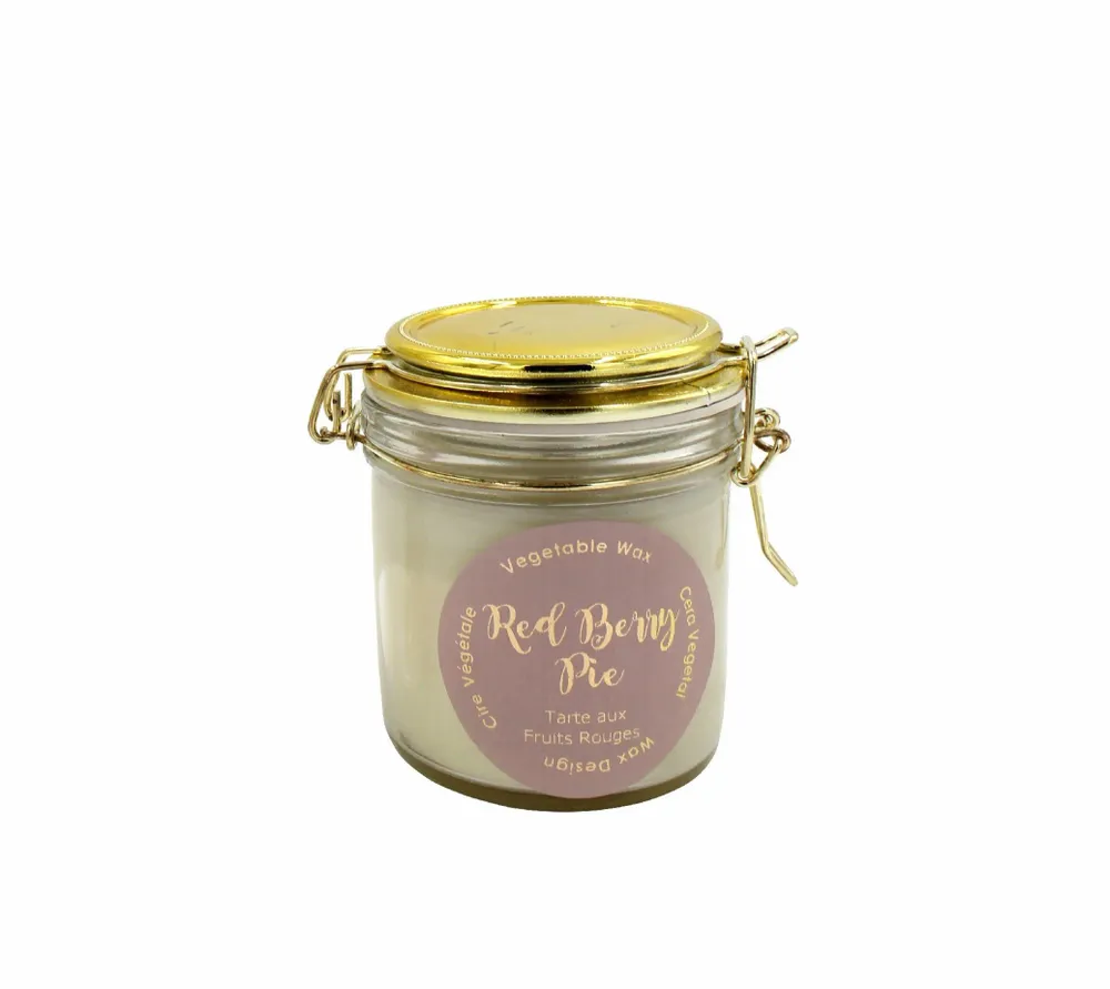 Candles - Golden top Christmas glass scented candle size M - WAX DESIGN - BARCELONA