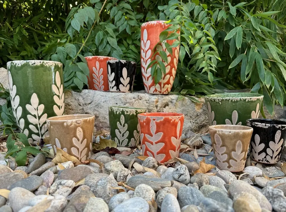 Decorative objects - Fageda ceramic scented candle (Size S) - WAX DESIGN - BARCELONA