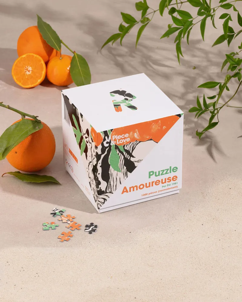 Wall panels - 1000 piece puzzle - Amoureuse by Été 1981 - PIECE & LOVE