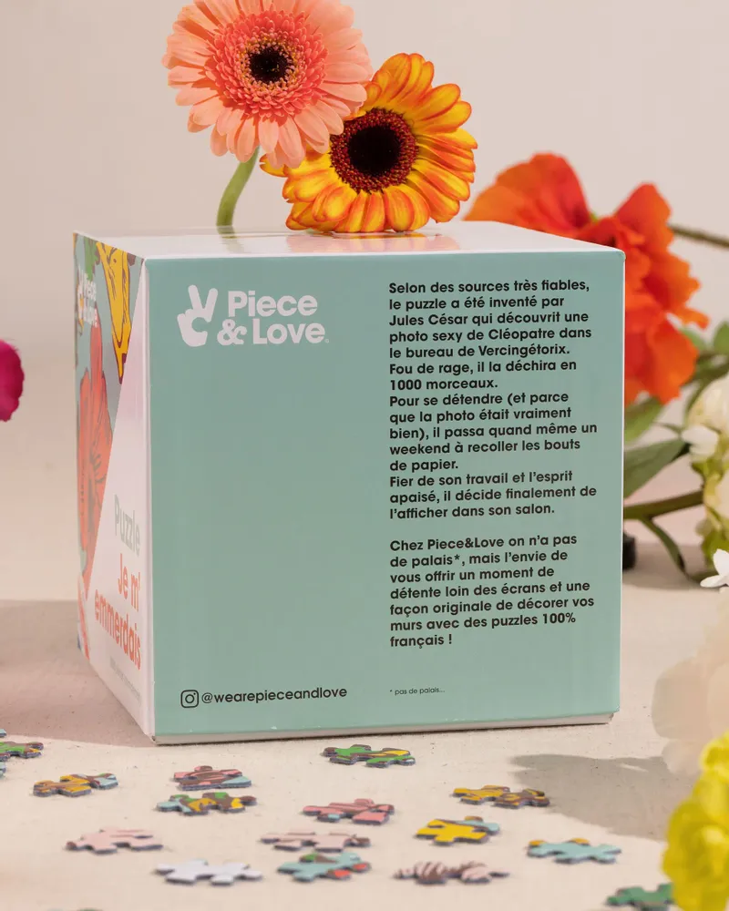 Cadeaux - Puzzle : Je m'emmerdais - PIECE & LOVE