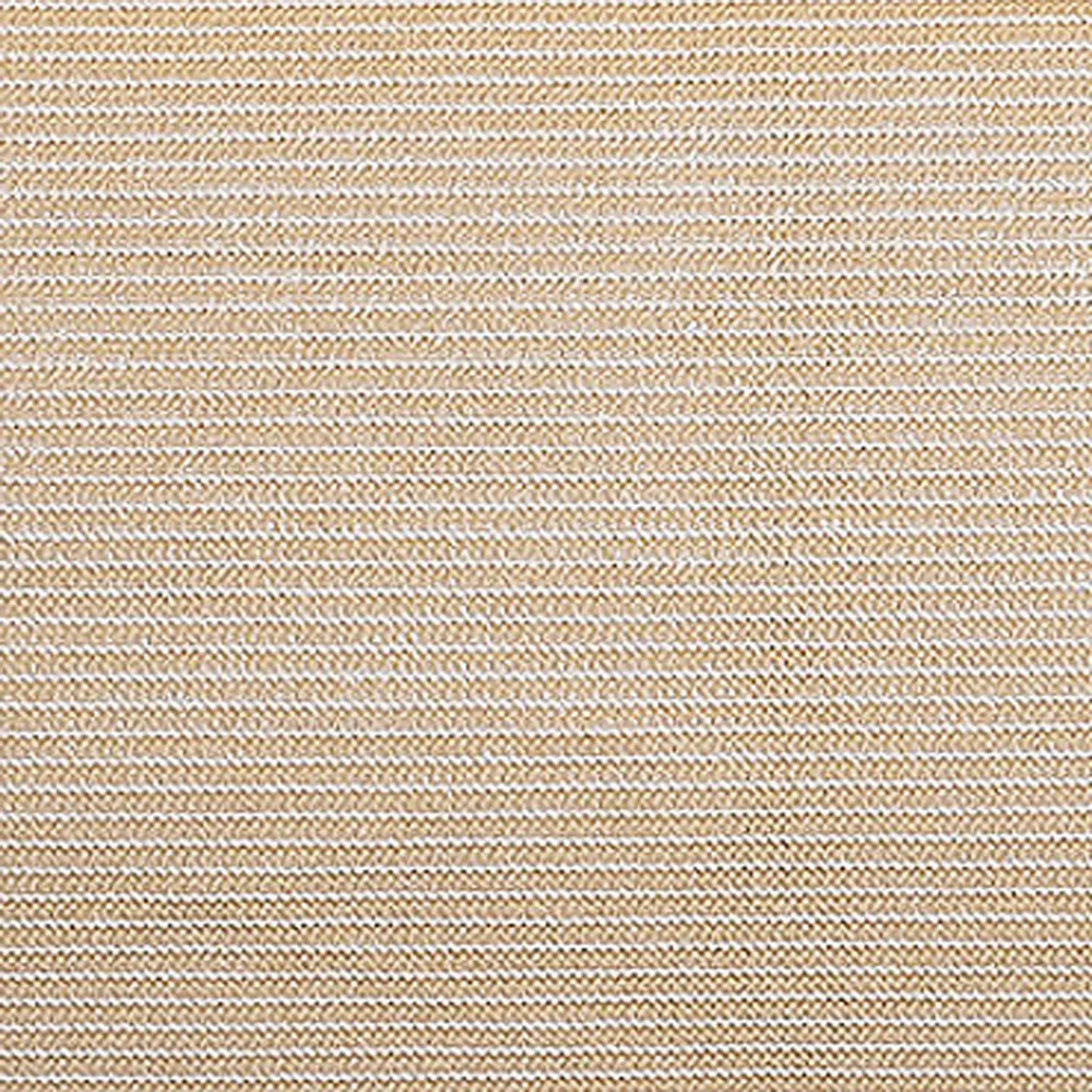 Equipements espace extérieur - Pouf coquillage extérieur déhoussable en tissu effet raphia - MX HOME