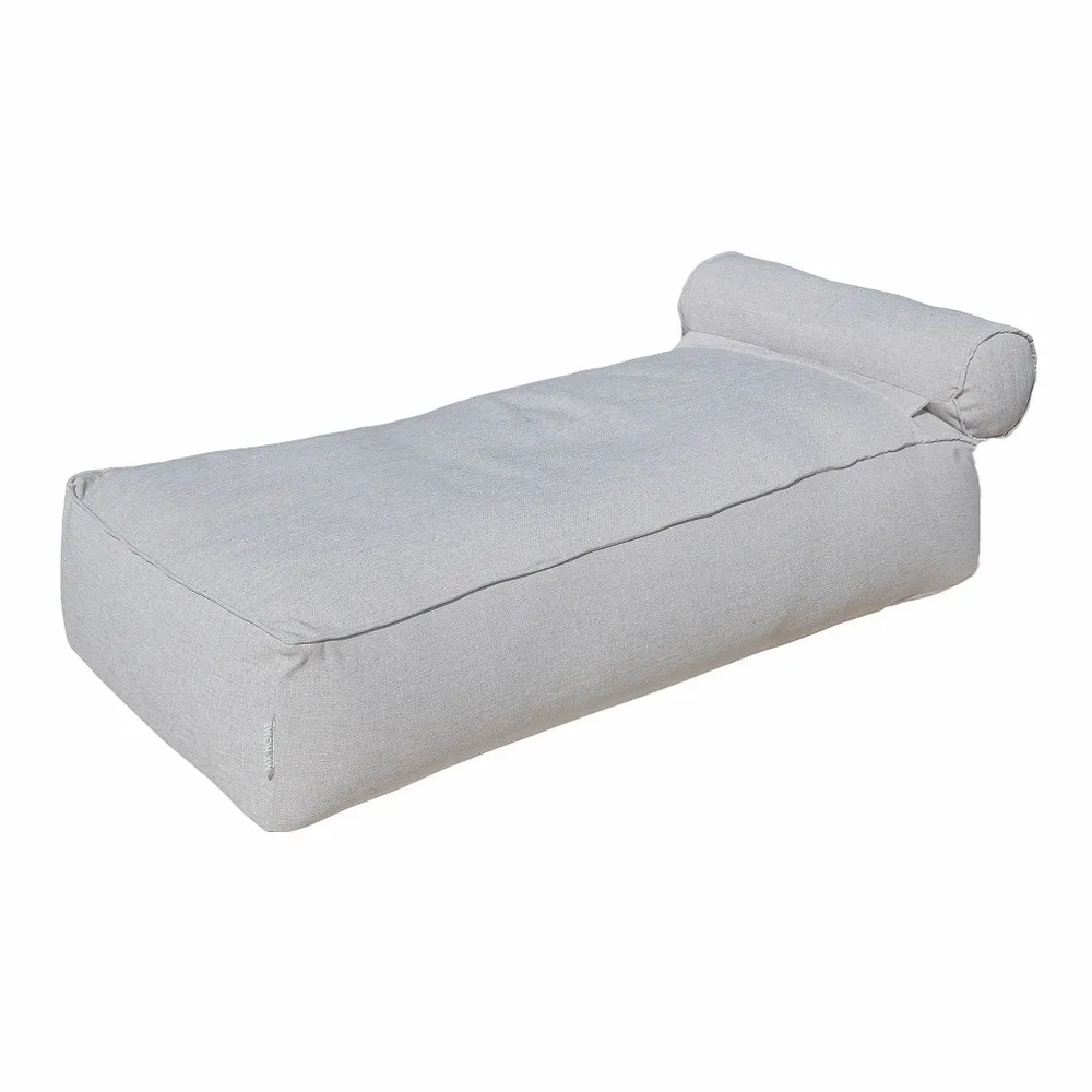 Transats - Transat extérieur flottant déhoussable en tissu effet lin - MX HOME