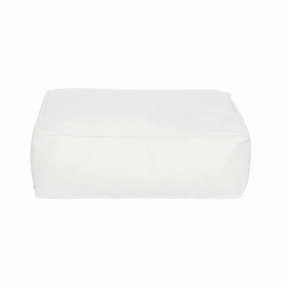 Equipements espace extérieur - Coussin de sol extérieur déhoussable blanc S - MX HOME