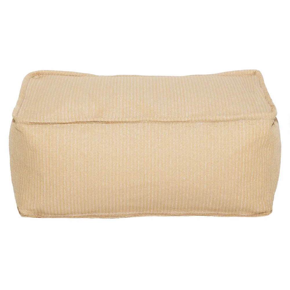 Outdoor space equipments - Outdoor floor cushion in raffia effect fabric M - MX HOME