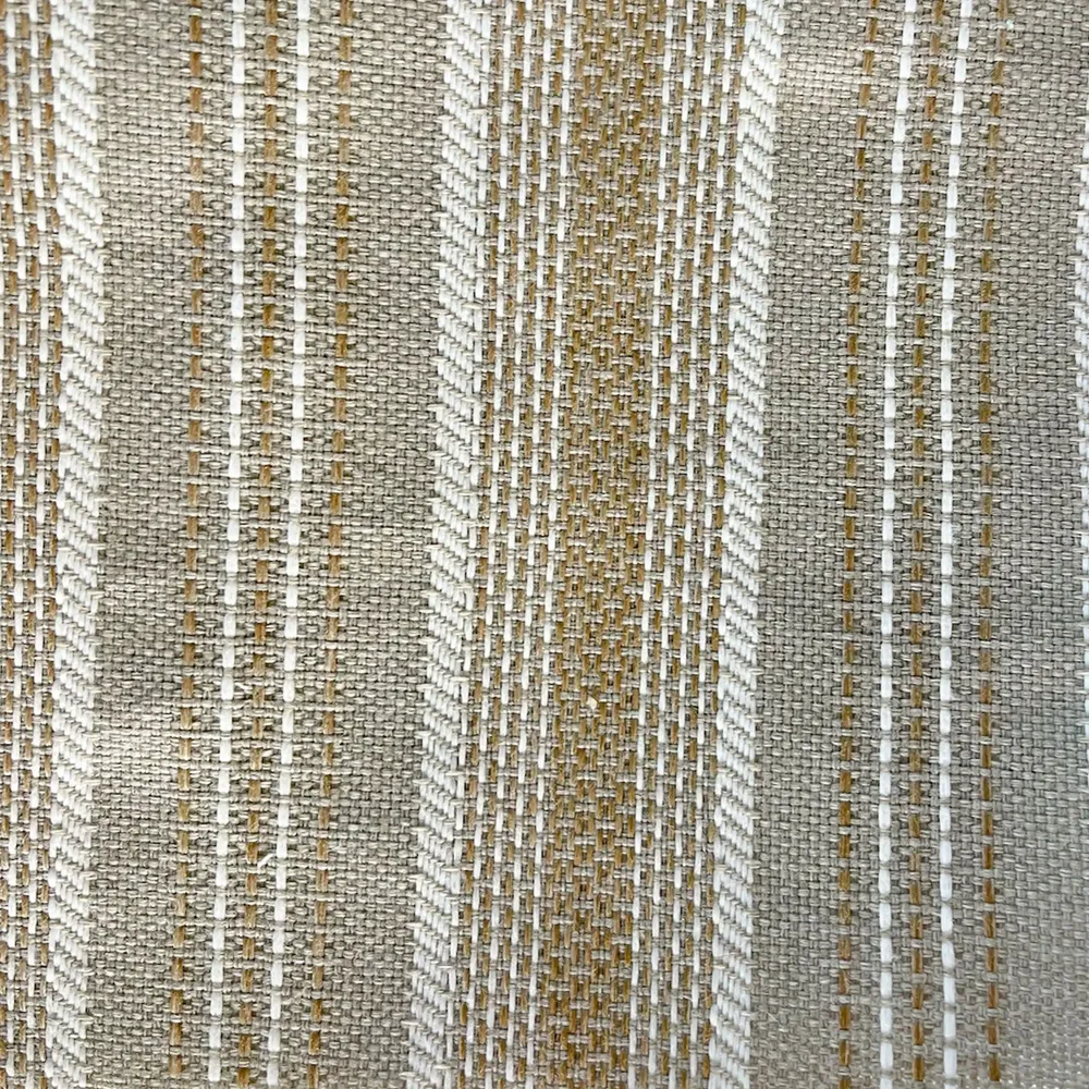 Equipements espace extérieur - Matelas extérieur réversible recto rayé & verso raphia - Simple - MX HOME