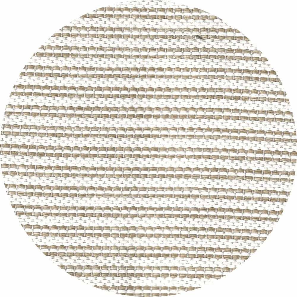 Equipements espace extérieur - Lit bain de soleil extérieur en mousse 1 place beige et blanc - MX HOME