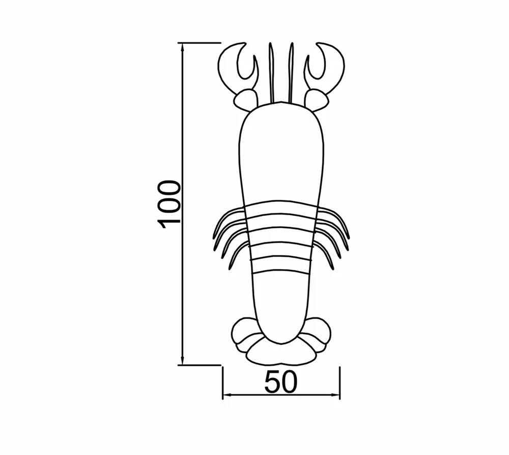 Accessoires de déco extérieure - Coussin extérieur homard orange vif - MX HOME