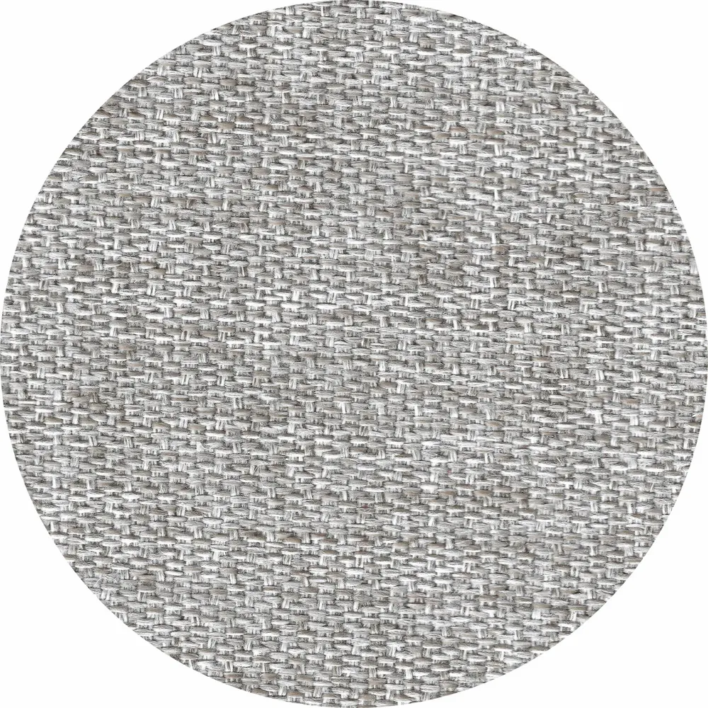 Outdoor space equipments - Outdoor sun lounger bed in round linen effect foam - MX HOME