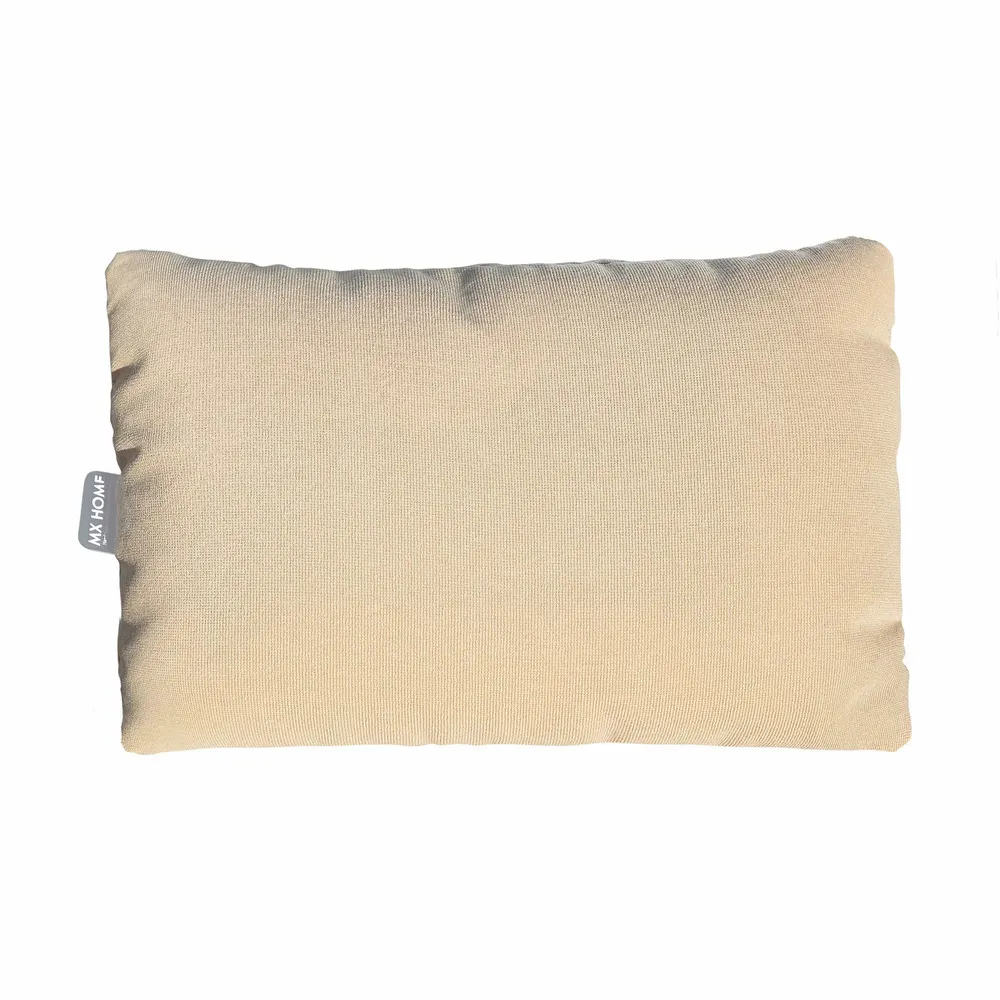 Outdoor decorative accessories - Outdoor cushion in beige sponge - MX HOME