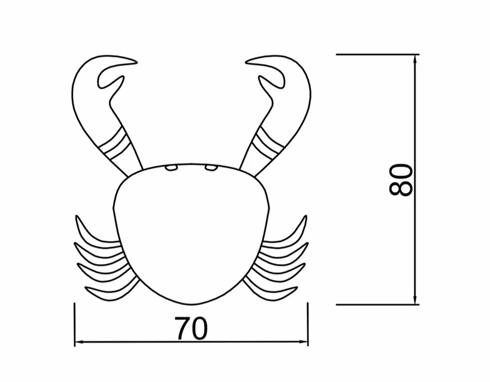 Accessoires de déco extérieure - Coussin extérieur crabe effet raphia - MX HOME