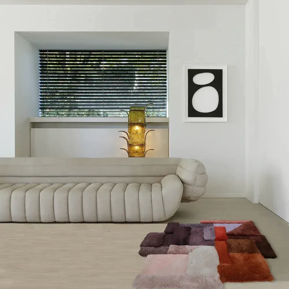 Tapis - Tapis Rubik - Rouge - COCONO