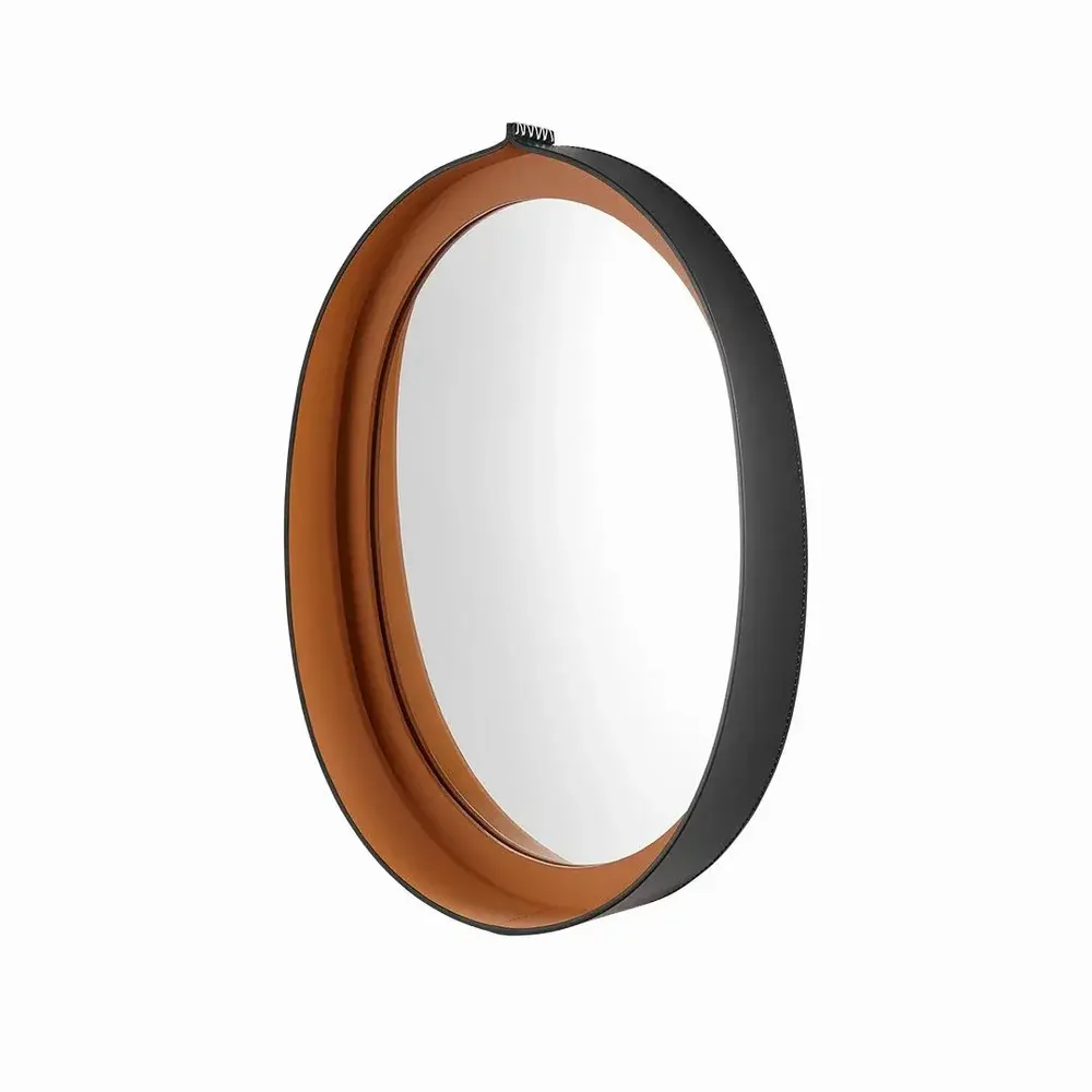 Miroirs - Miroir en cuir recyclé MISHIMA - CFOC