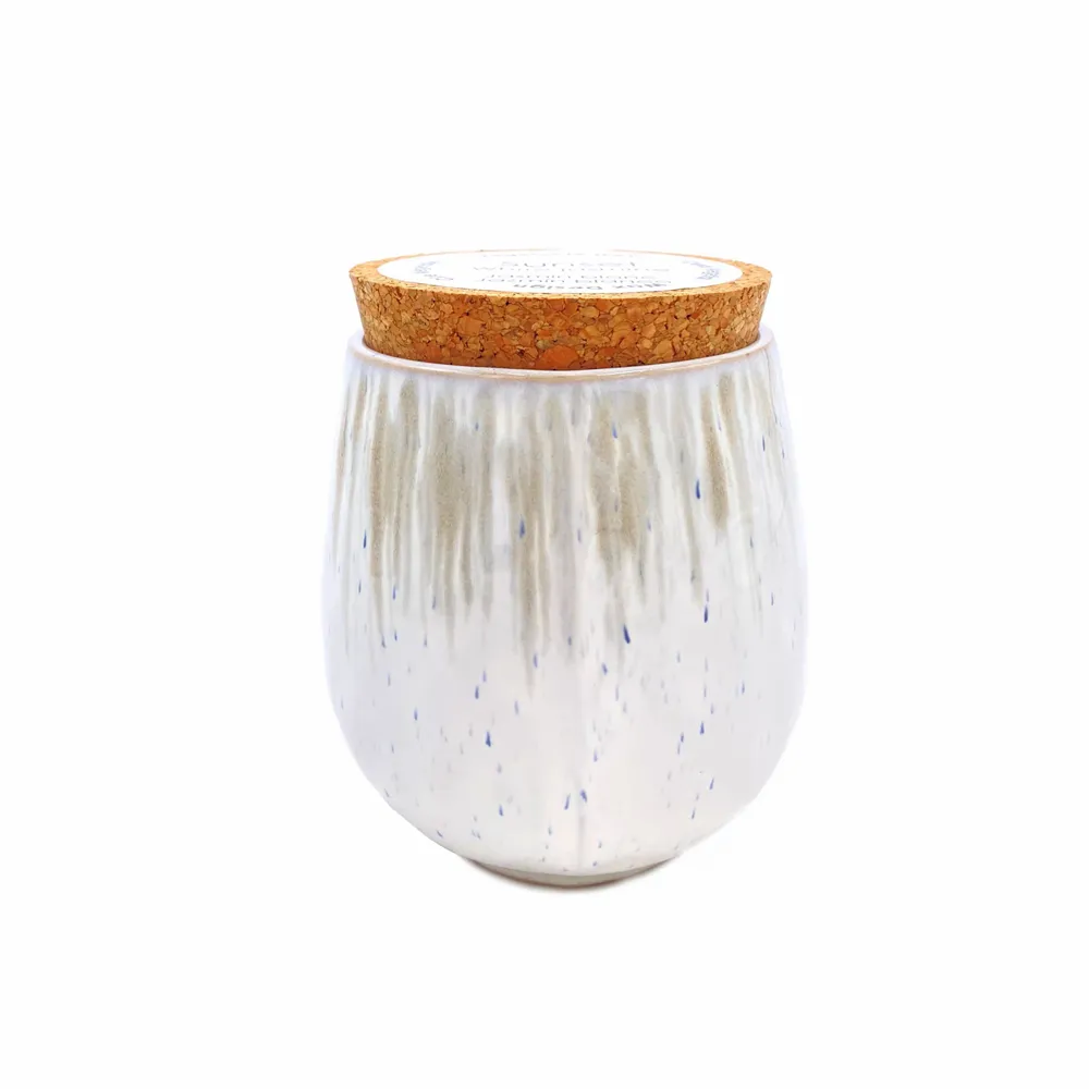 Bougies - Bougie parfumée en céramique de la collection Spa taille M - WAX DESIGN - BARCELONA