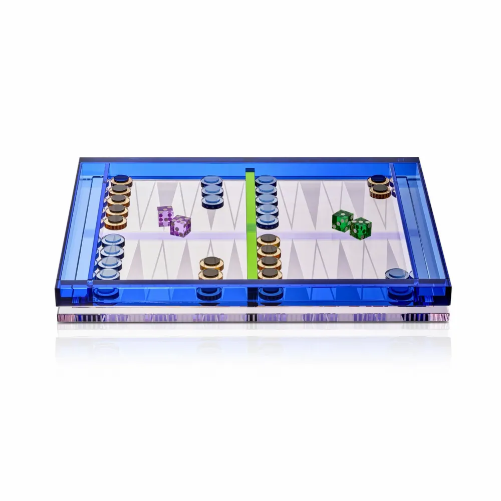 Unique pieces - Brilliant Backgammon - REFLECTIONS COPENHAGEN