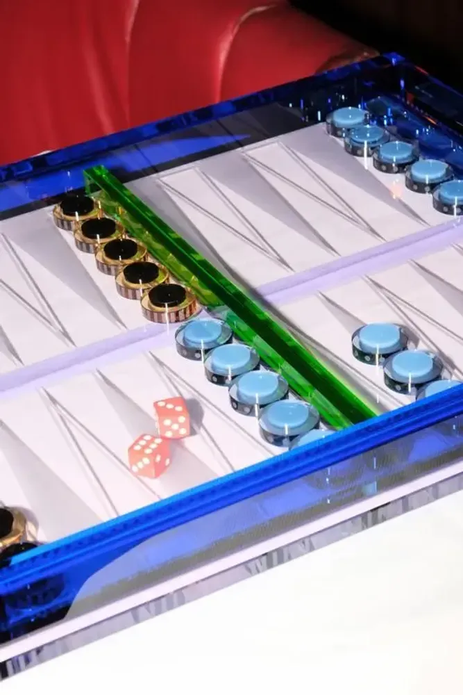 Unique pieces - Brilliant Backgammon - REFLECTIONS COPENHAGEN
