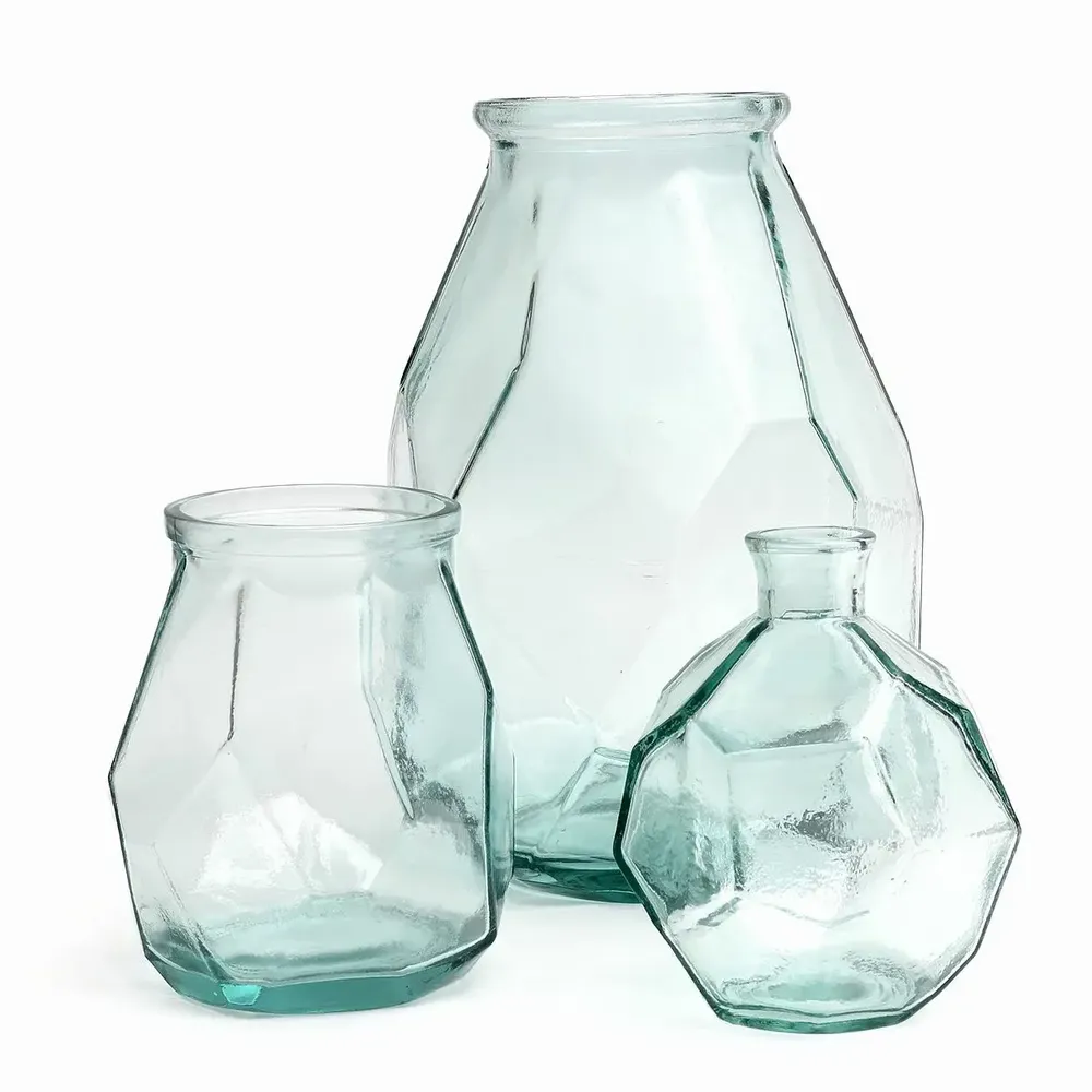 Vases - Le Vase Origami Large - Bleu - BAZAR BIZAR LIVING