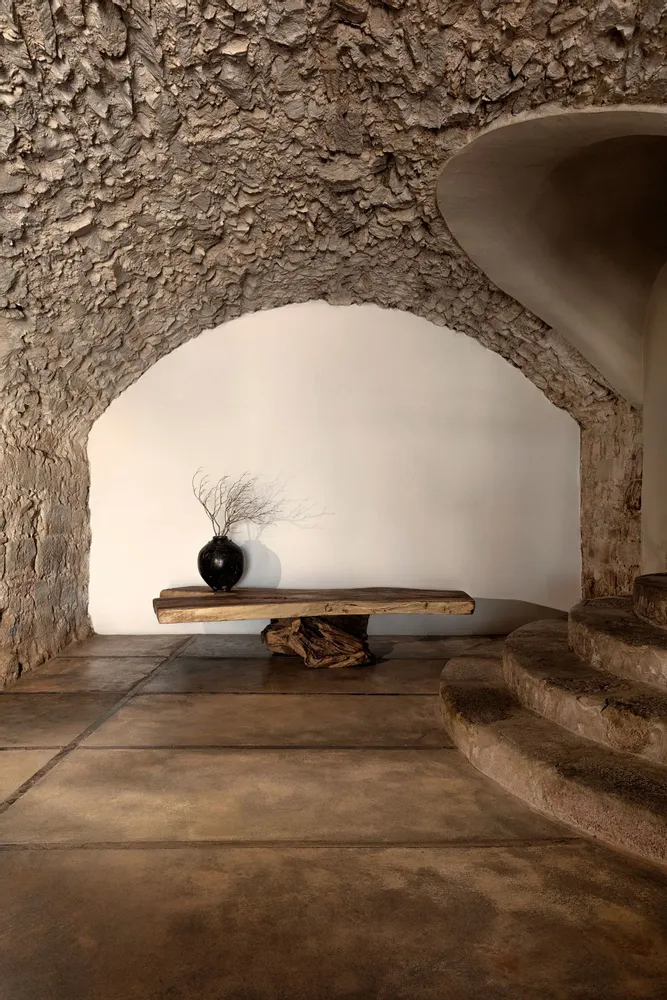 Tables basses - Table basse en bois de suar marron 200x110x52 cm - VICAL