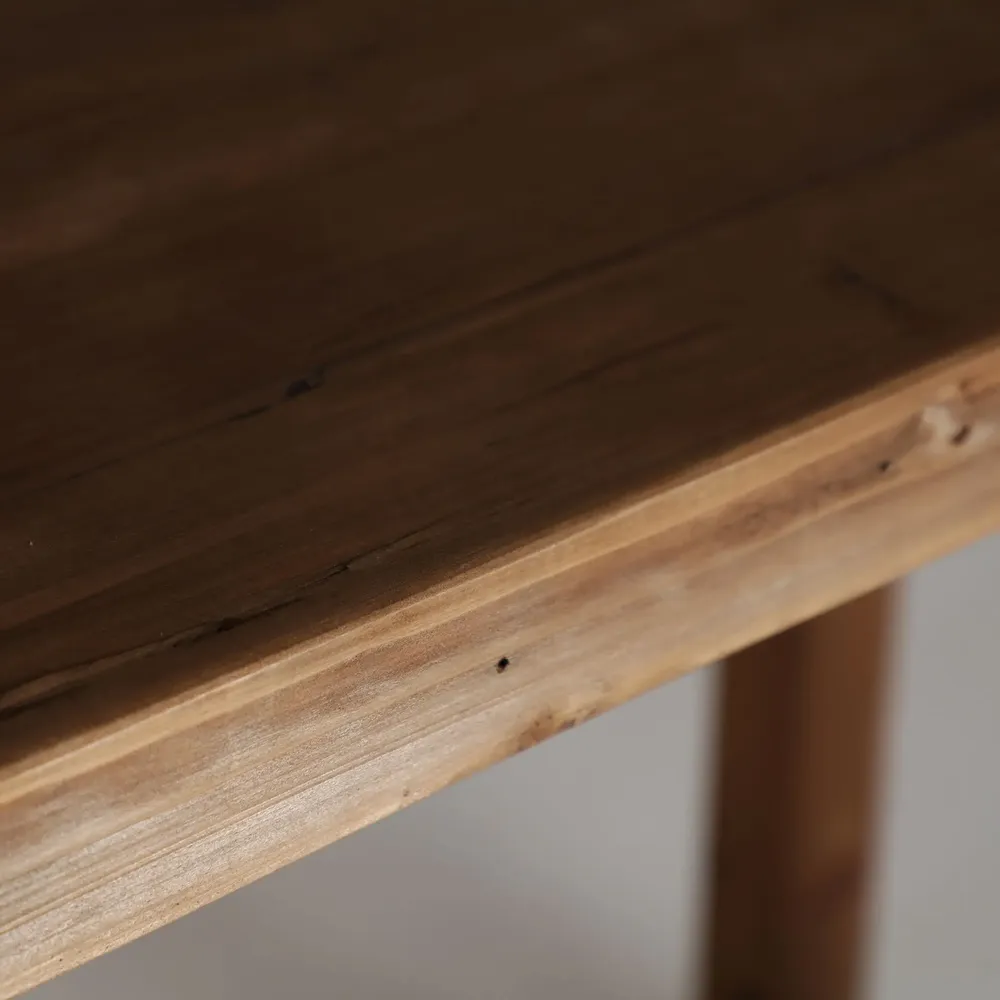 Consoles - Console en bois de pin recyclé marron 200x40x76 cm - VICAL