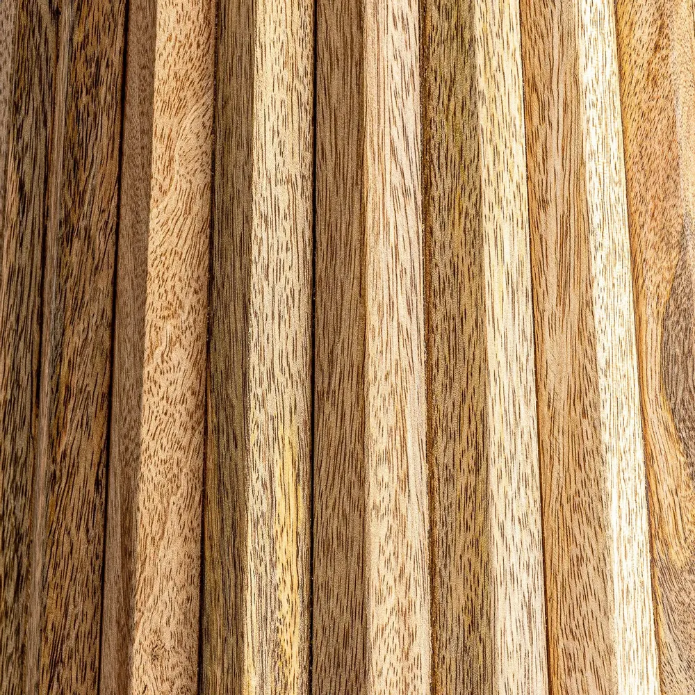 Other tables - White mango wood bar table 45x45x60 cm - VICAL