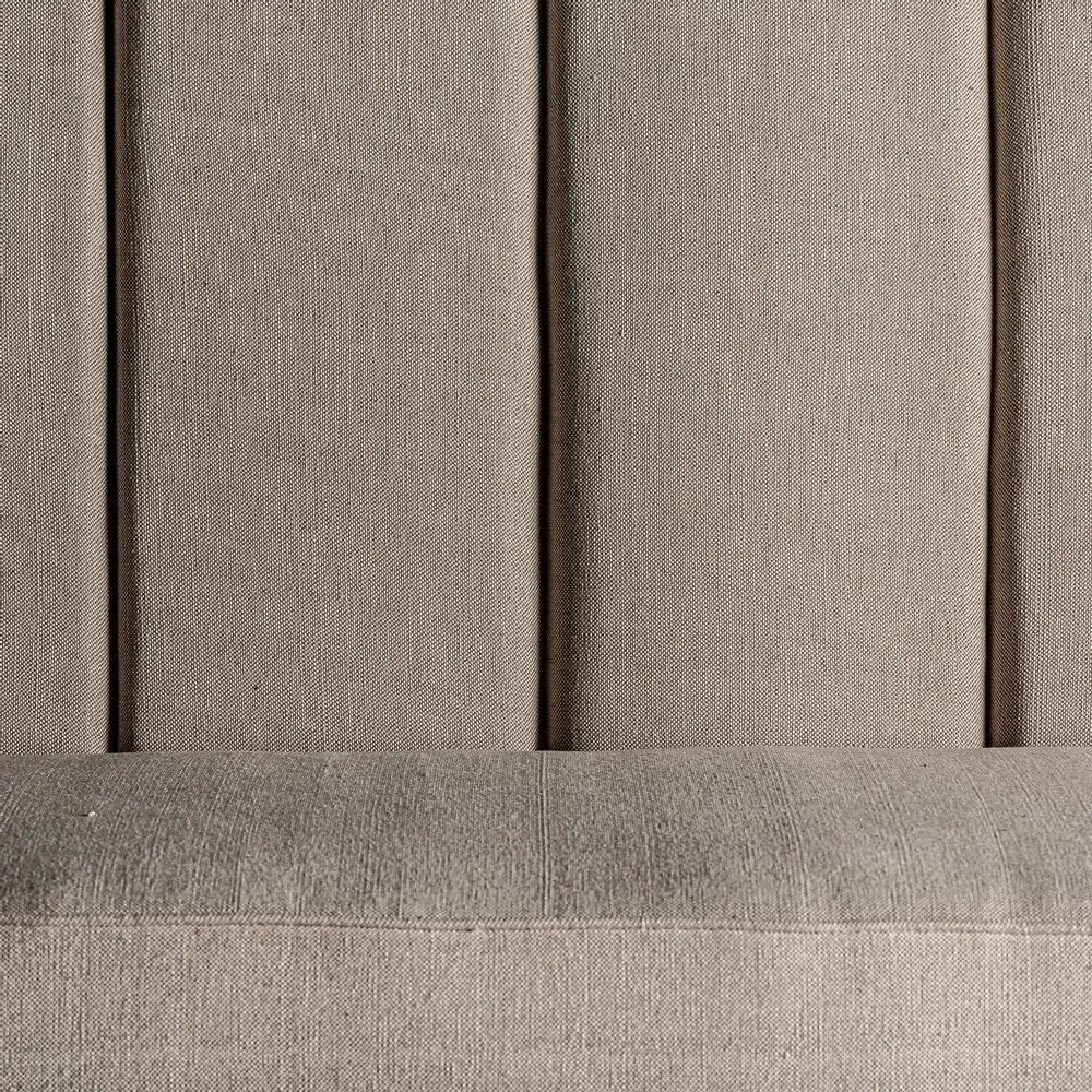 Other tables - Off-white teak wood sofa 172x60x114 cm - VICAL