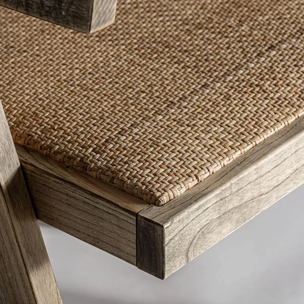 Chaises - Chaise en bois d´orme marron 57x59x85 cm - VICAL