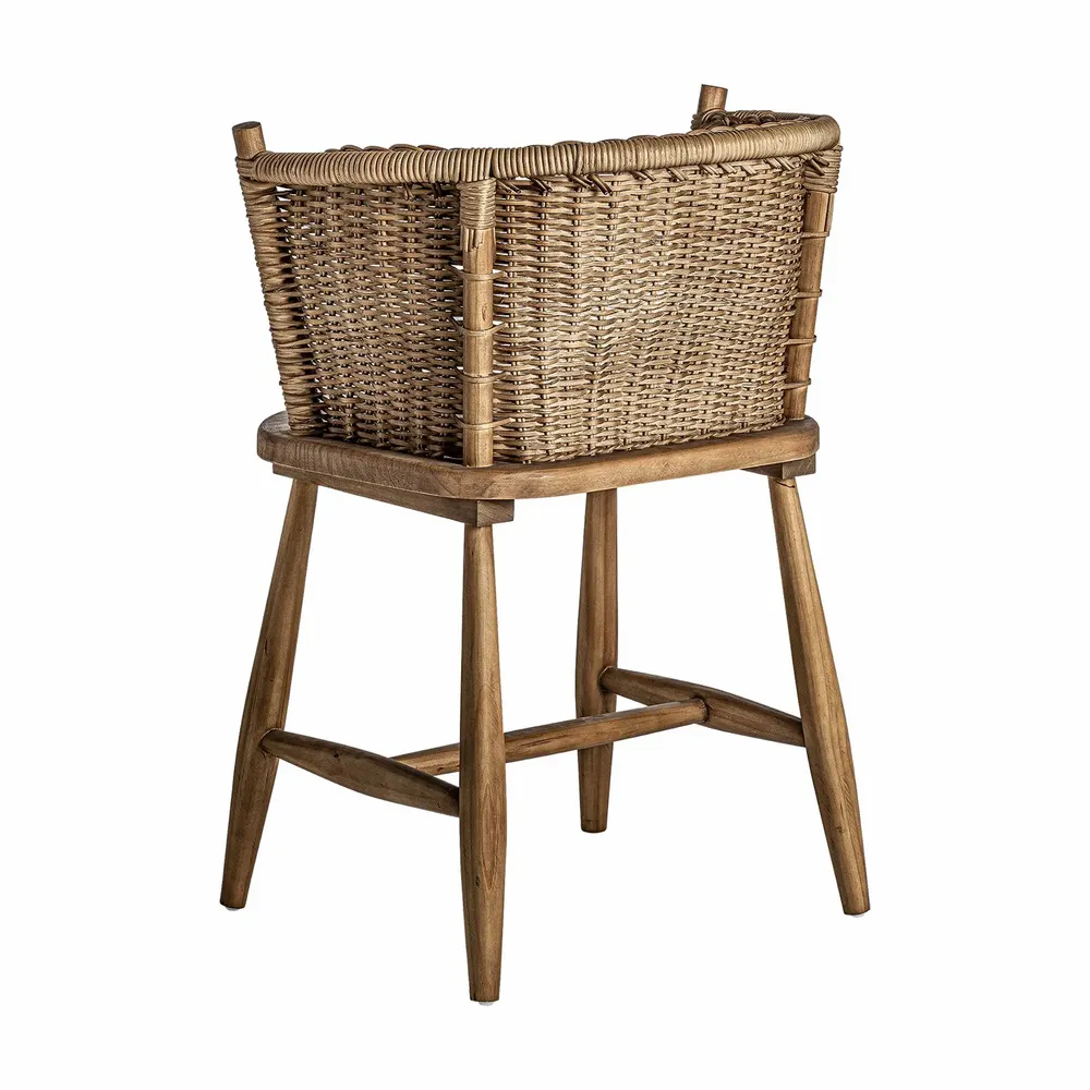 Chaises - Chaise en bois de sapin marron 61x53x85 cm - VICAL