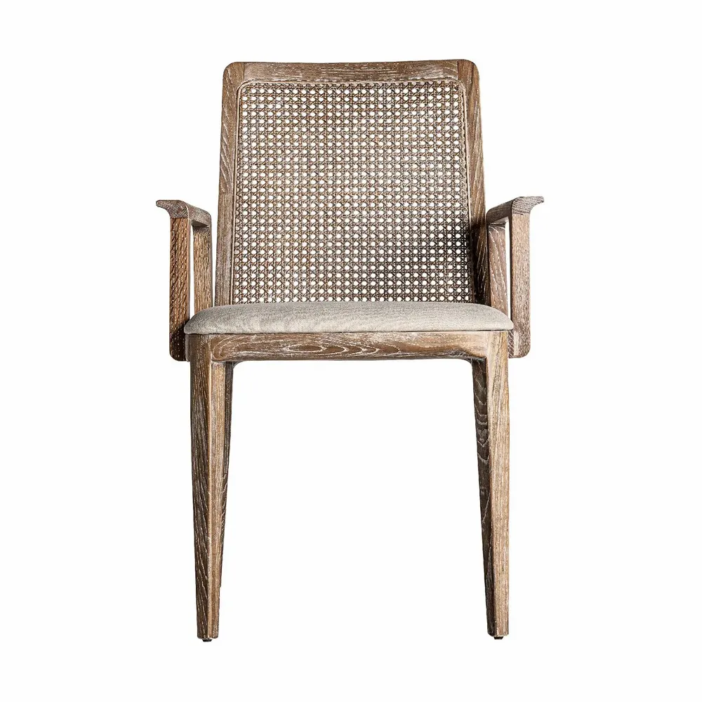 Chaises - Chaise en bois de frêne blanc cassé 57x60x86 cm - VICAL