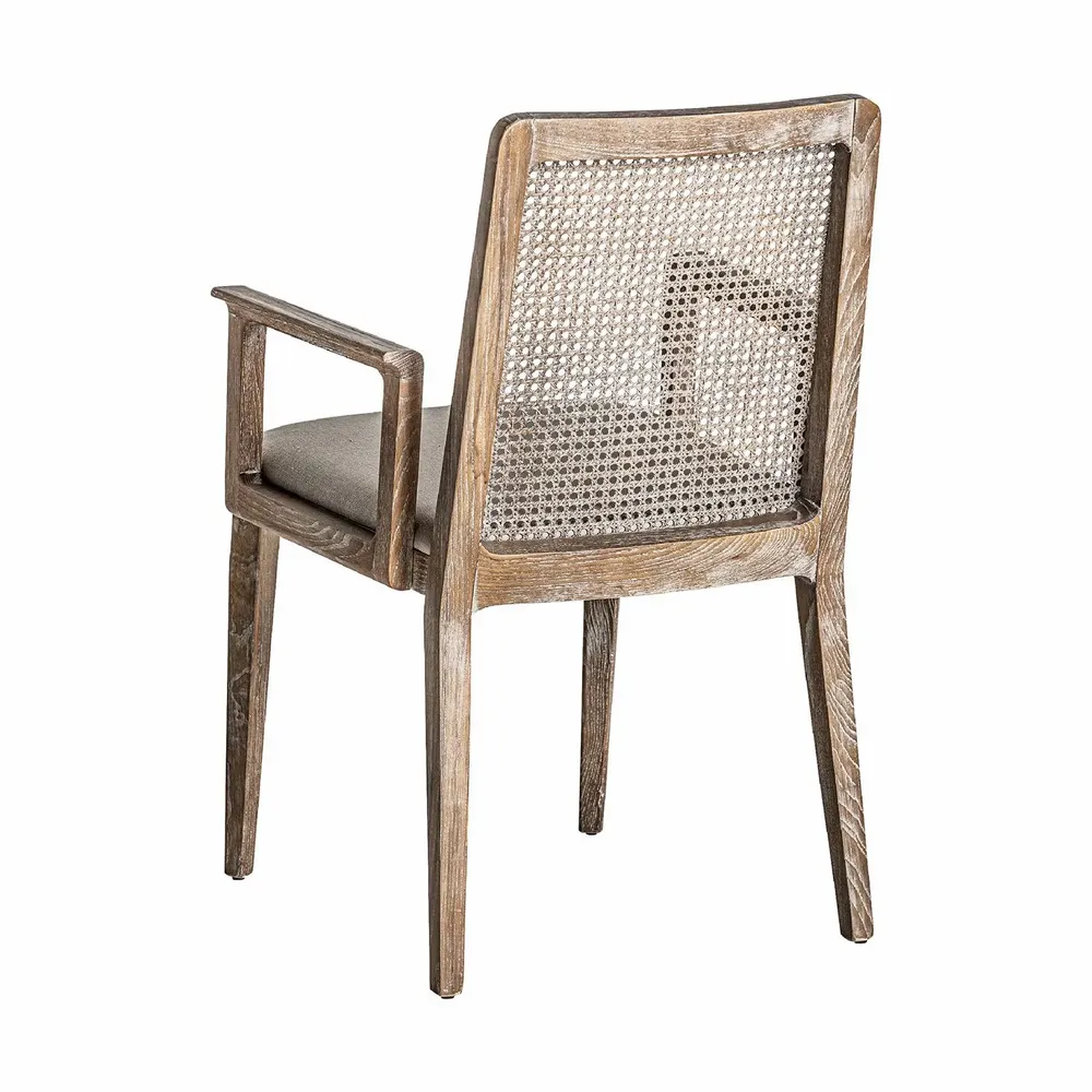 Chaises - Chaise en bois de frêne blanc cassé 57x60x86 cm - VICAL
