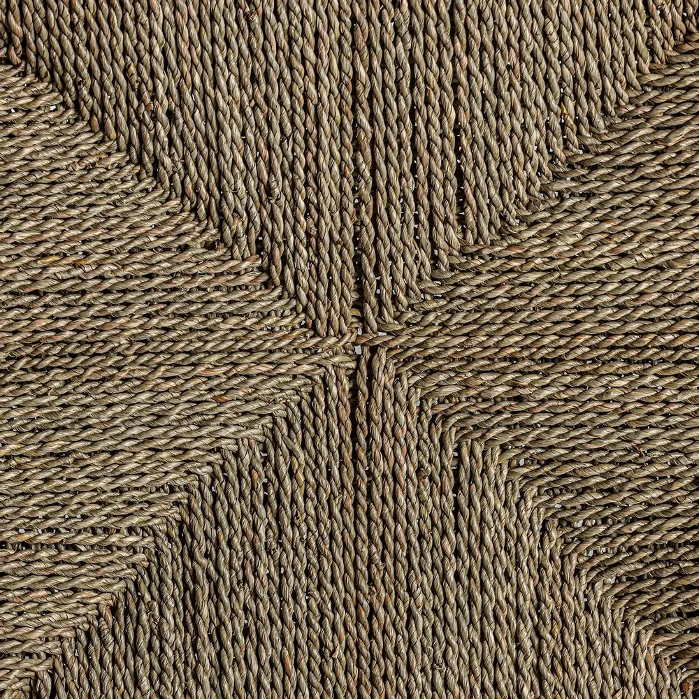 Fauteuils - Fauteuil en raphia marron 61x61x80 cm - VICAL