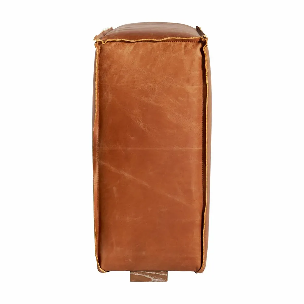 Sofas - Modular sofa in brown birch wood 24x83x54 cm - VICAL