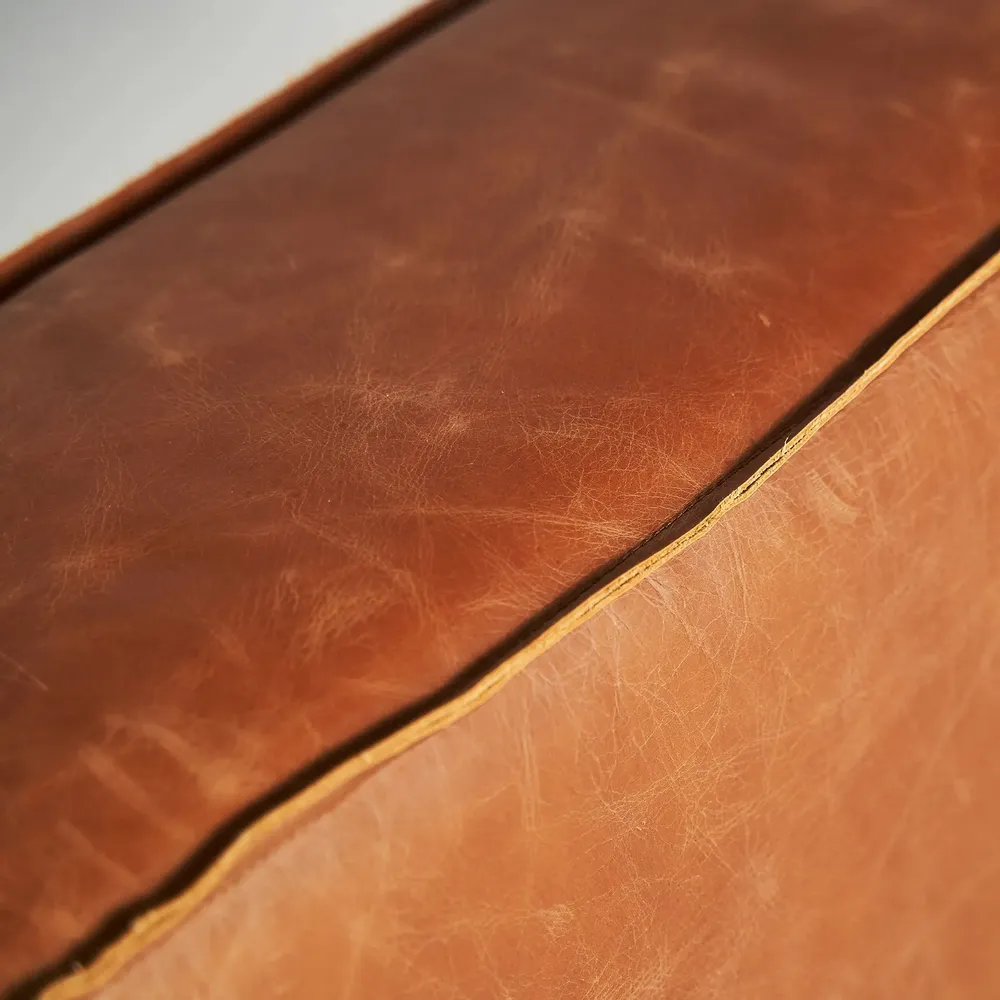 Sofas - Modular sofa in brown birch wood 24x83x54 cm - VICAL