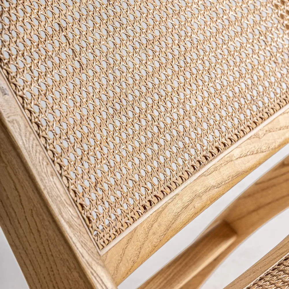 Fauteuils - Fauteuil en bois de bouleau marron 65x80x68 cm - VICAL