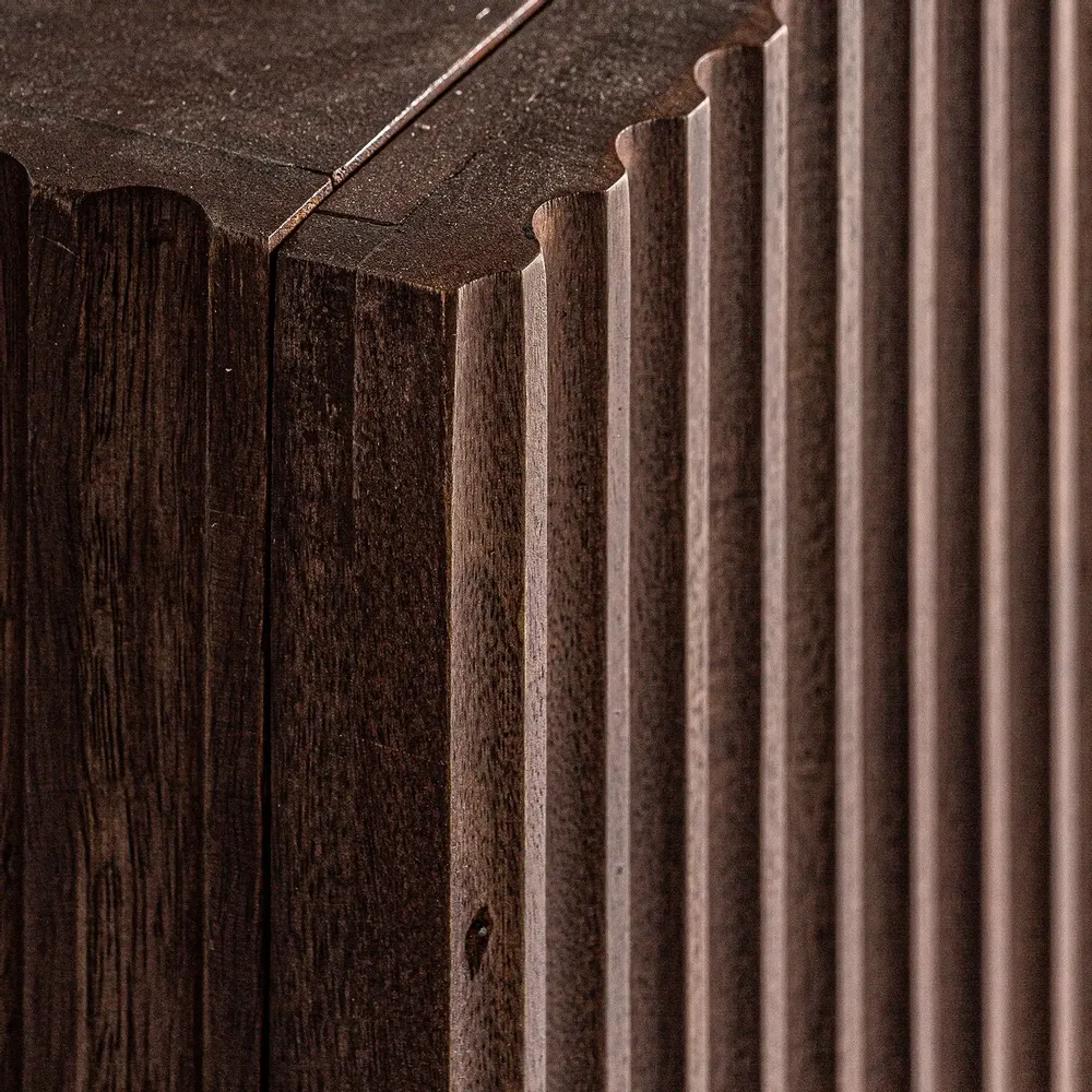 Meubles TV - Meuble tv en bois de mangue marron 200x42x62 cm - VICAL