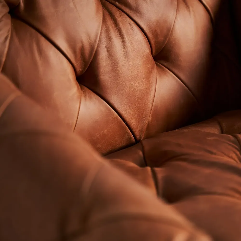 Armchairs - Brown birch wood armchair 82x79x76 cm - VICAL