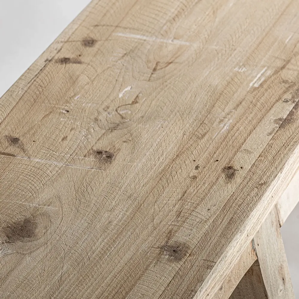 Bancs - Banc en bois de teck marron 182x37x47 cm - VICAL