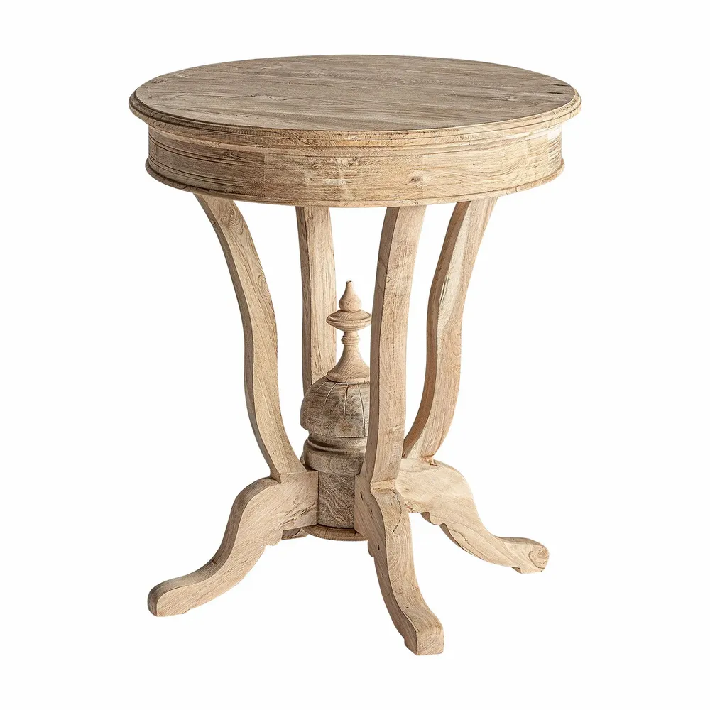 Autres tables  - Table basse en bois de teck marron 60x60x70 cm - VICAL