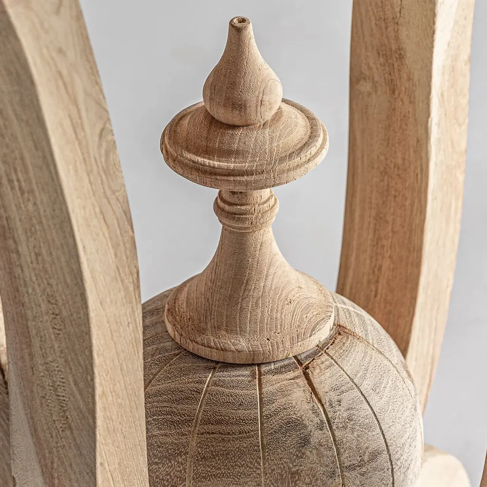 Autres tables  - Table basse en bois de teck marron 60x60x70 cm - VICAL