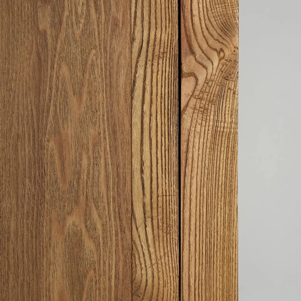 Wardrobe - Brown elm wood cabinet 100x55x200 cm - VICAL