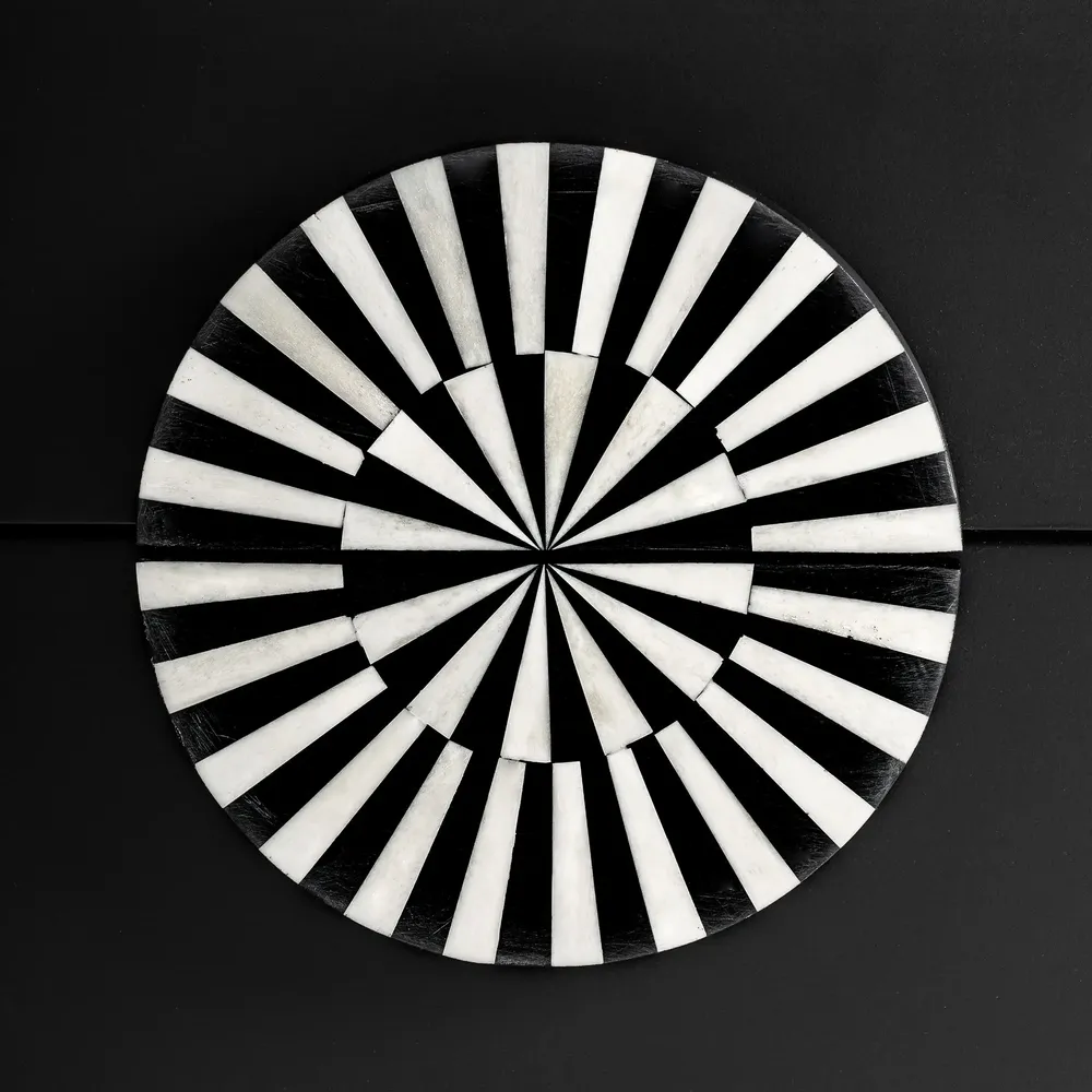 Tables de nuit - Table chevêt en bois mdf noir 50x35x61 cm - VICAL