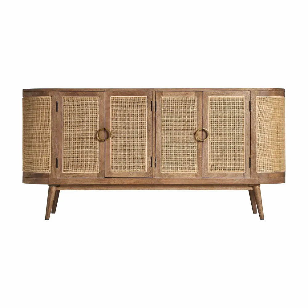 Buffets - Buffet en bois de mangue marron 175x40x85 cm - VICAL