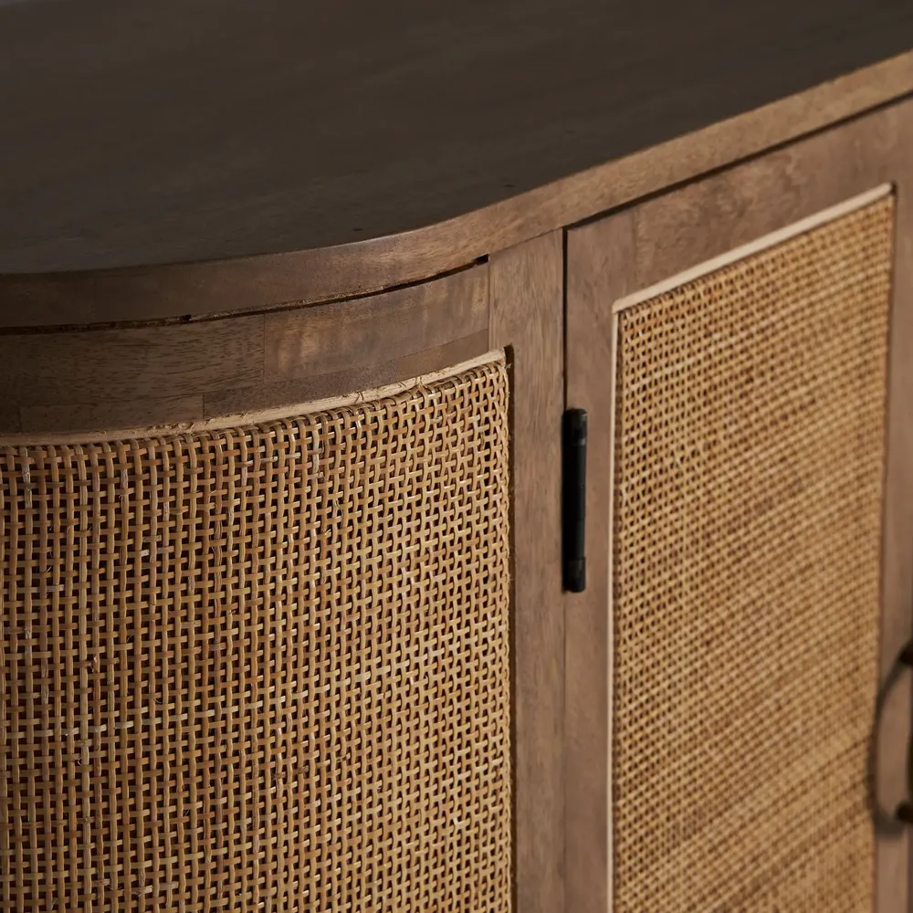 Buffets - Buffet en bois de mangue marron 175x40x85 cm - VICAL