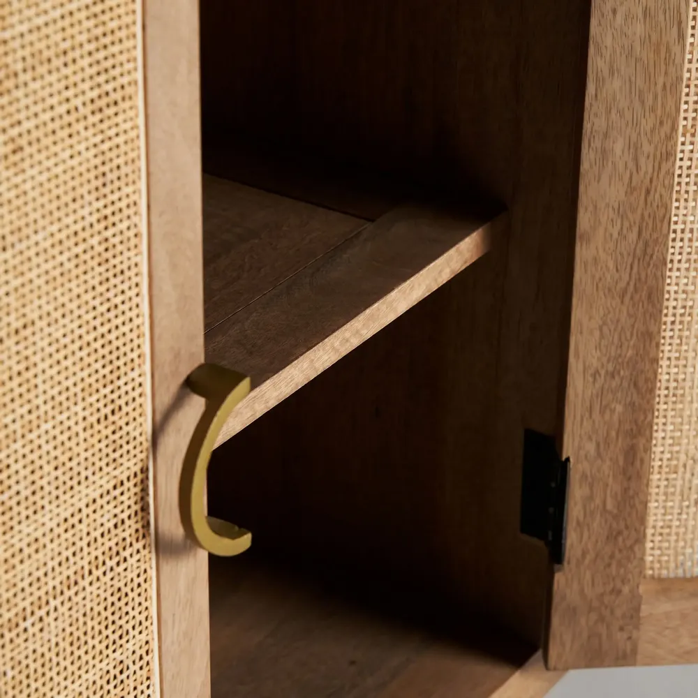 Buffets - Buffet en bois de mangue marron 175x40x85 cm - VICAL