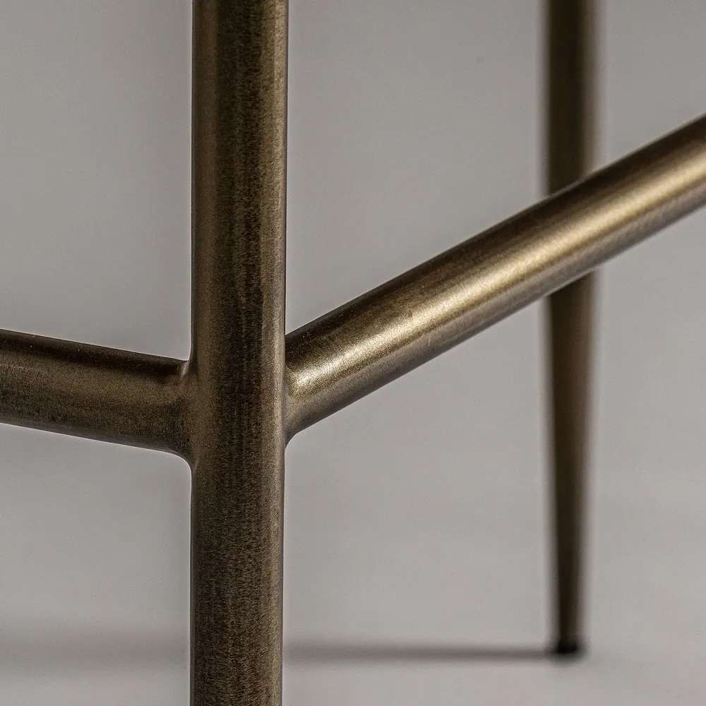 Wardrobe - Brown mango wood cabinet 100x40x140 cm - VICAL