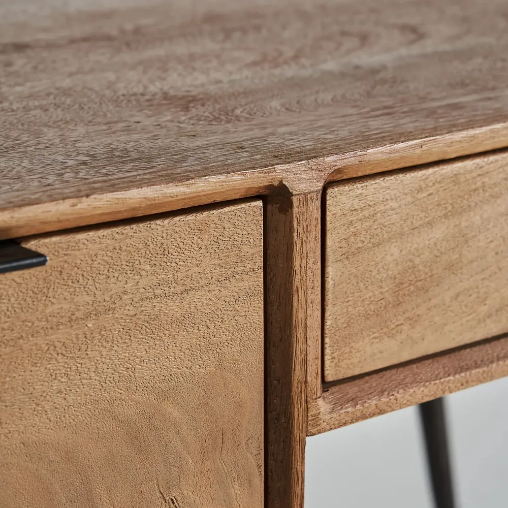 Bureaux - Pupitre en fer marron 132x76x79 cm - VICAL