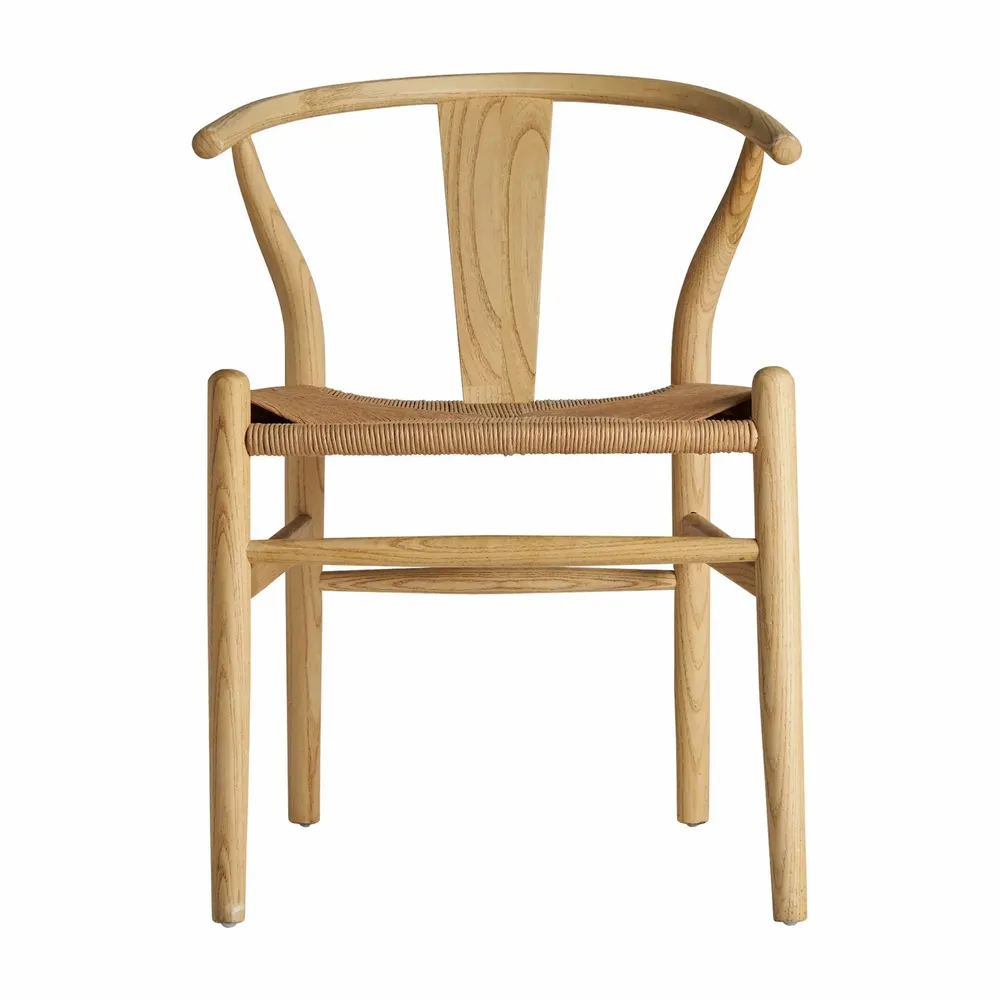 Chaises - Chaise en bois d´orme marron 59x56x77 cm - VICAL