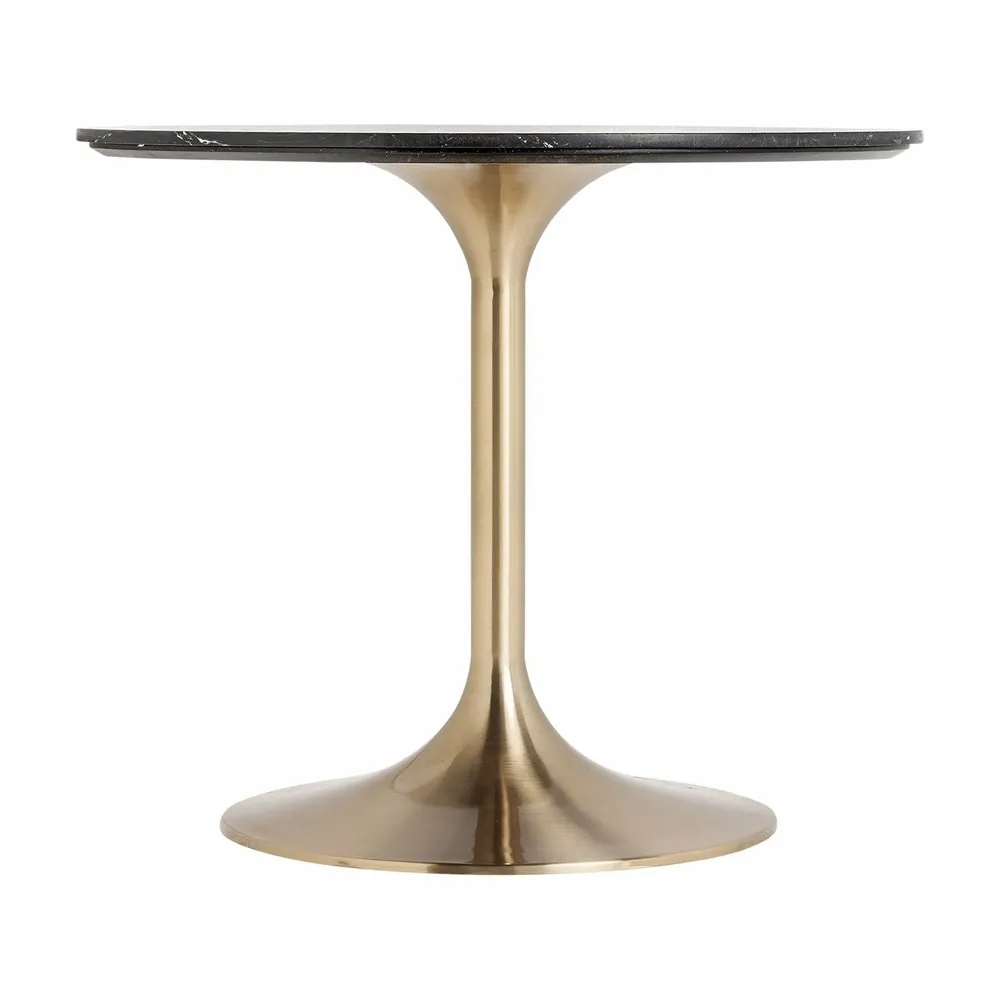 Other tables - Black porcelain tile bar table 90x90x76 cm - VICAL