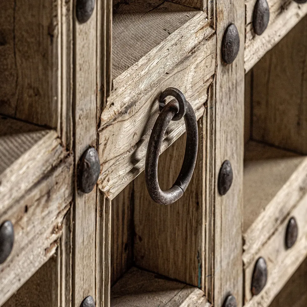 Buffets - Buffet en bois de mangue marron 219x59x102 cm - VICAL