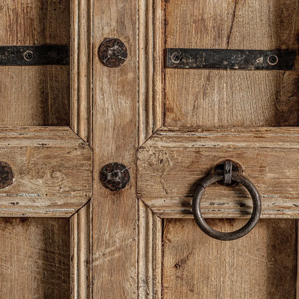 Buffets - Buffet en bois de mangue marron 219x59x102 cm - VICAL